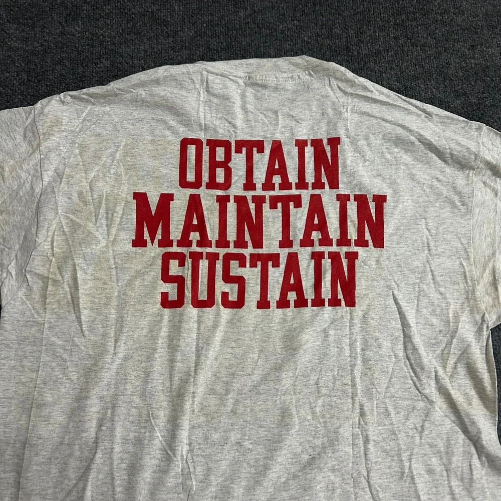 Champion T-Shirt Mens XXL Gray Property Of Bradley Basketball Vintage - Picture 11 of 15